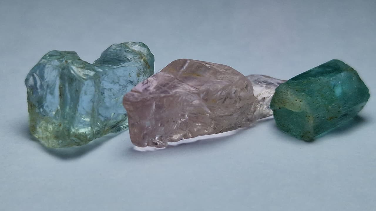 19 Ct. Beryls from Nigeria — view 3